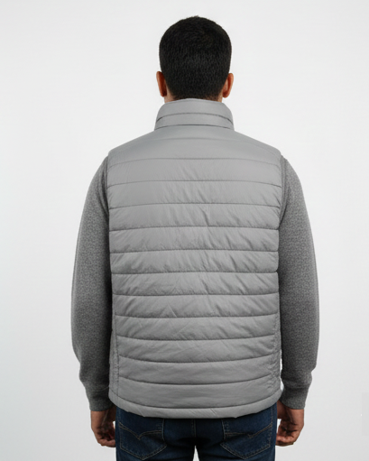 Puffer Jacket Half Sleeves - Nomura