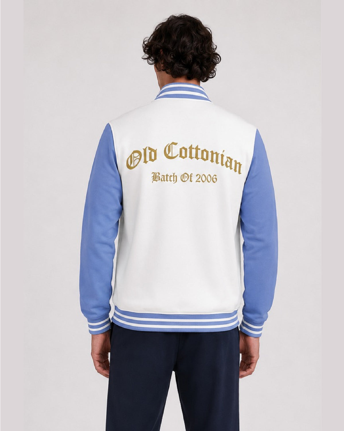 Jacket Sky Blue/White - Bishop Cotton School