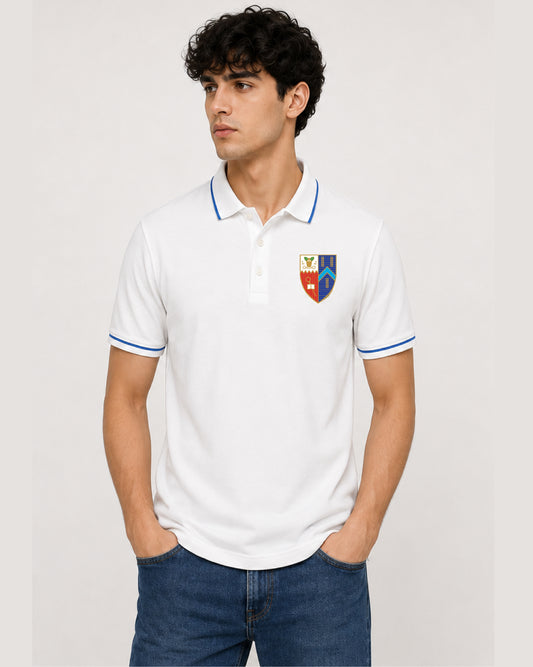 Polo White - Bishop Cotton School