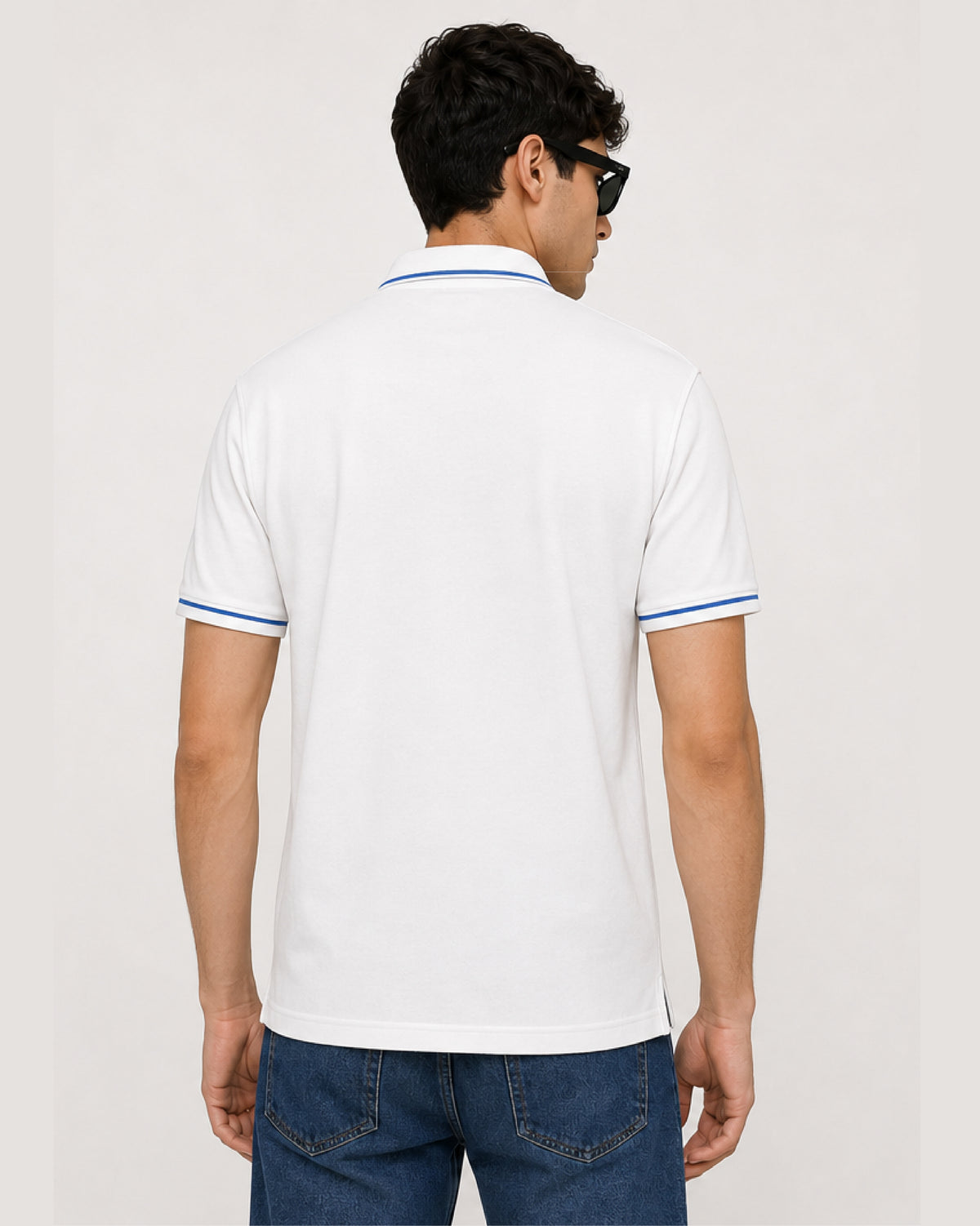 Polo White - Bishop Cotton School