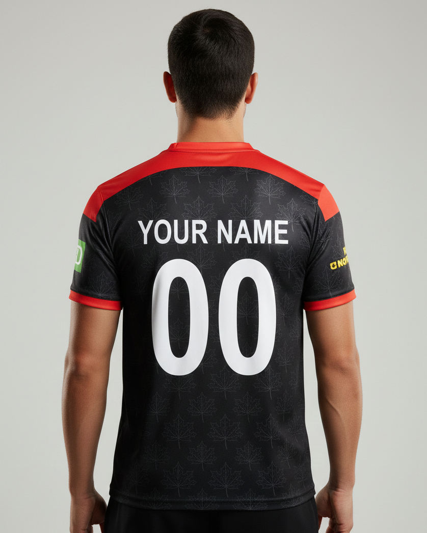 Playing Jersey Half Sleeves - Canada Cricket