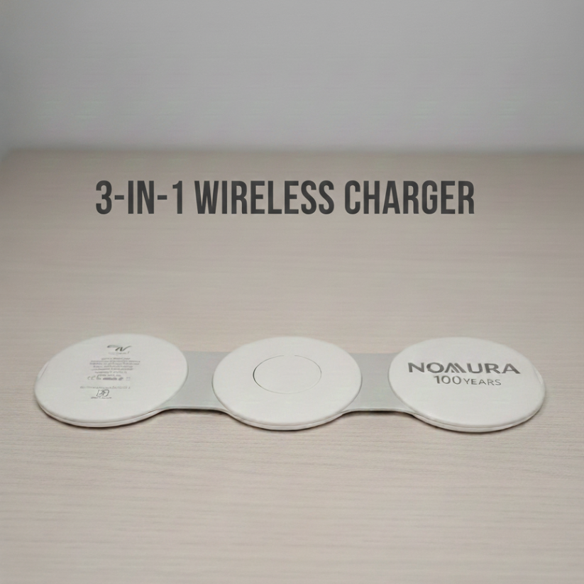3 IN 1 Foldable Magnetic 18W Fast Wireless Charging Pad - Nomura