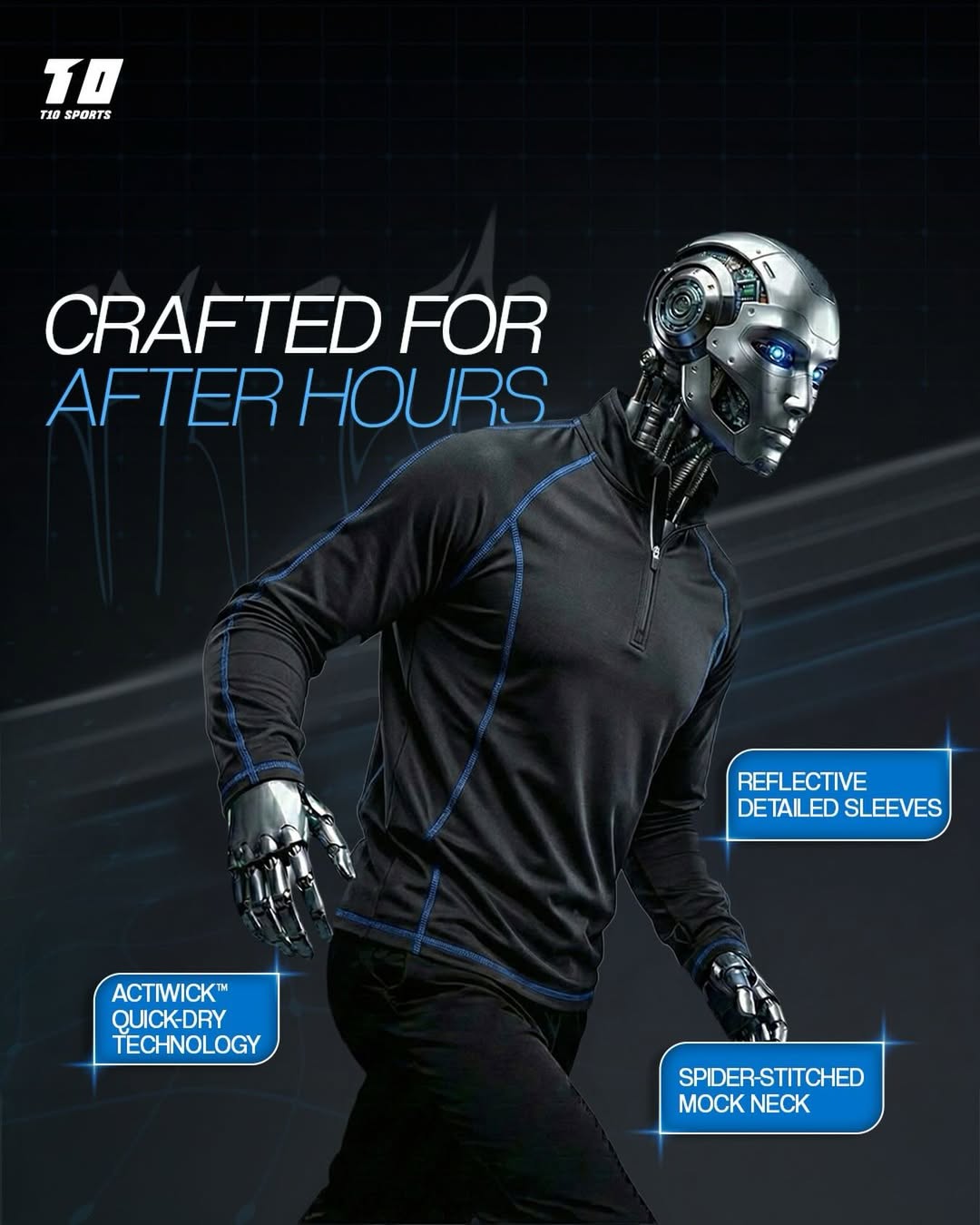 Actiwick Fall jacket - Navy Blue