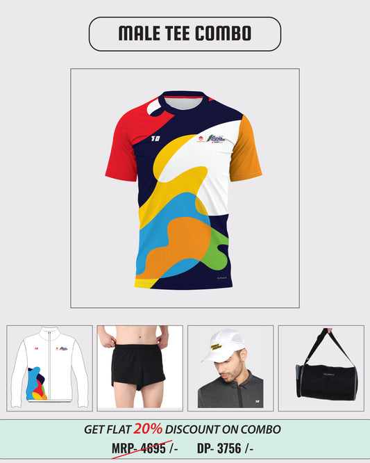 MALE TEE COMBO - JBG KOLKATA MARATHON 2026