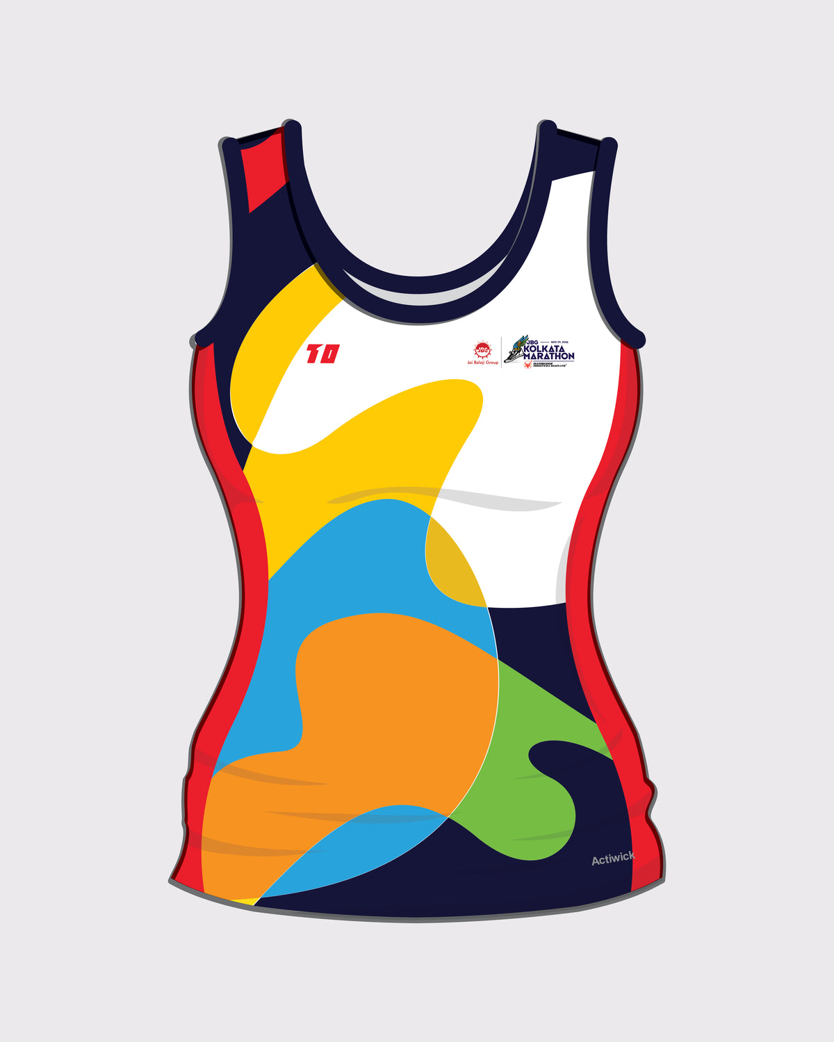 WOMEN SINGLET COMBO - JBG KOLKATA MARATHON 2026