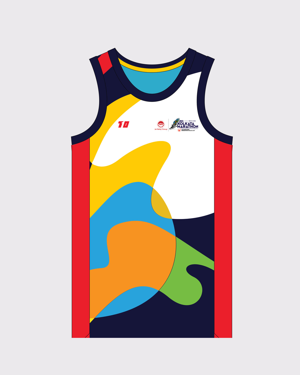 MEN SINGLET COMBO - JBG KOLKATA MARATHON 2026