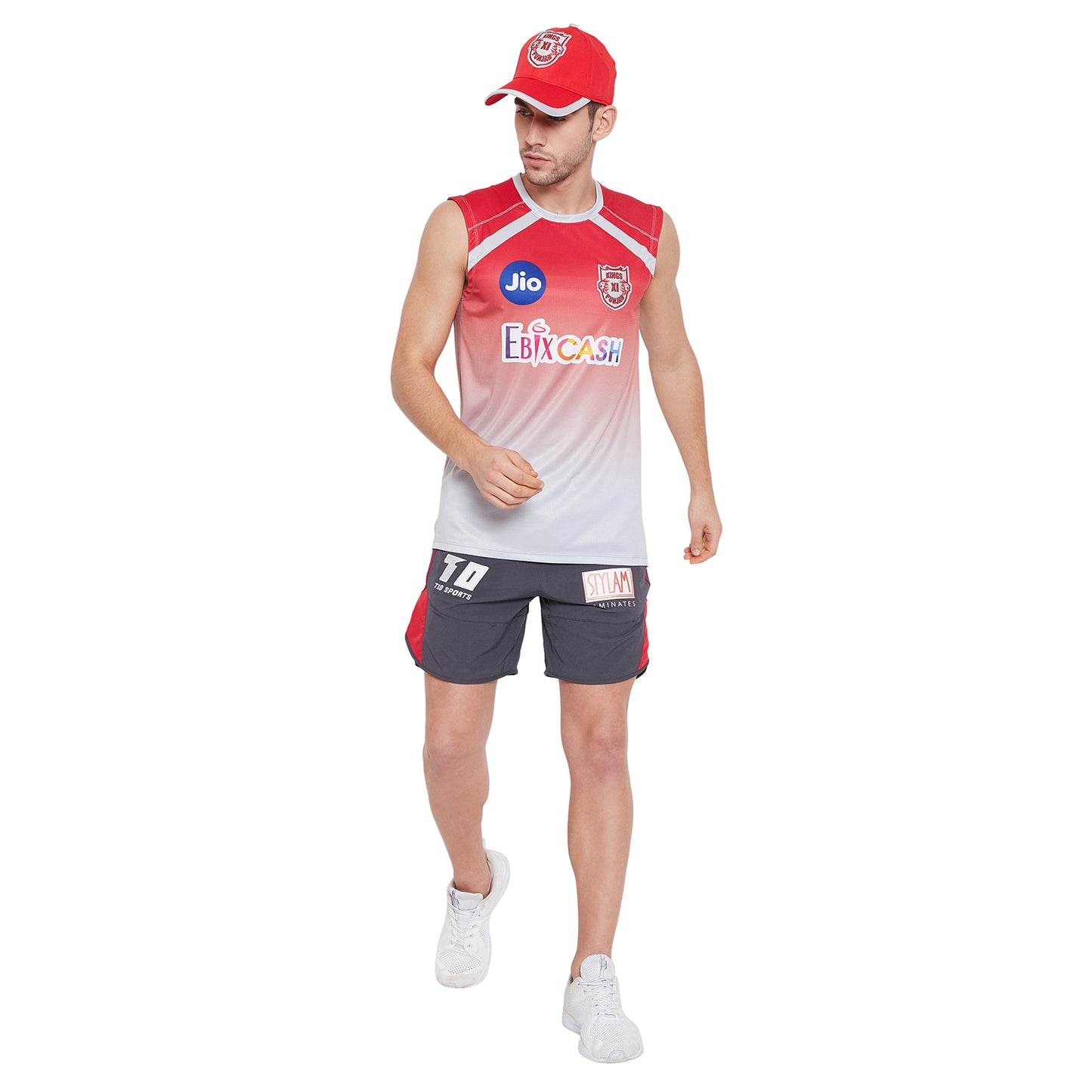 PUNJAB KINGS PLAYER REPLICA PRACTICE SINGLET 2020- (Vintage Collection )