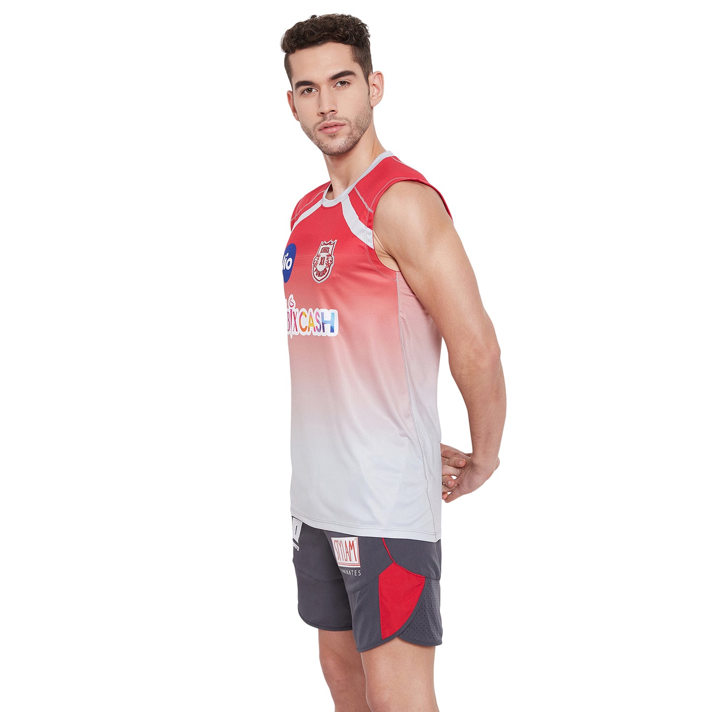 PUNJAB KINGS PLAYER REPLICA PRACTICE SINGLET 2020- (Vintage Collection )