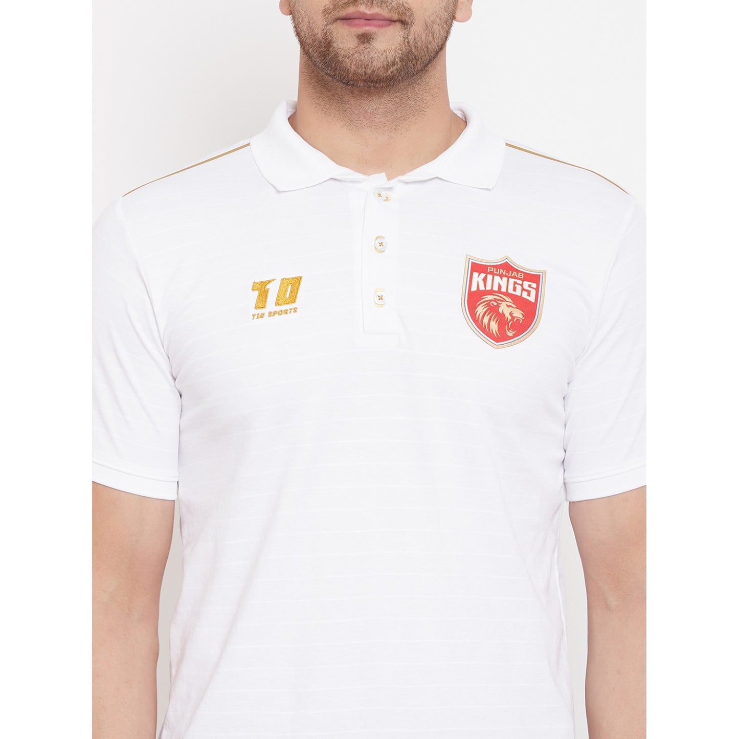 PUNJAB KINGS PLATINUM TRAVEL POLO ED-2021