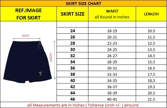 MRIS Skirt - Manav Rachna
