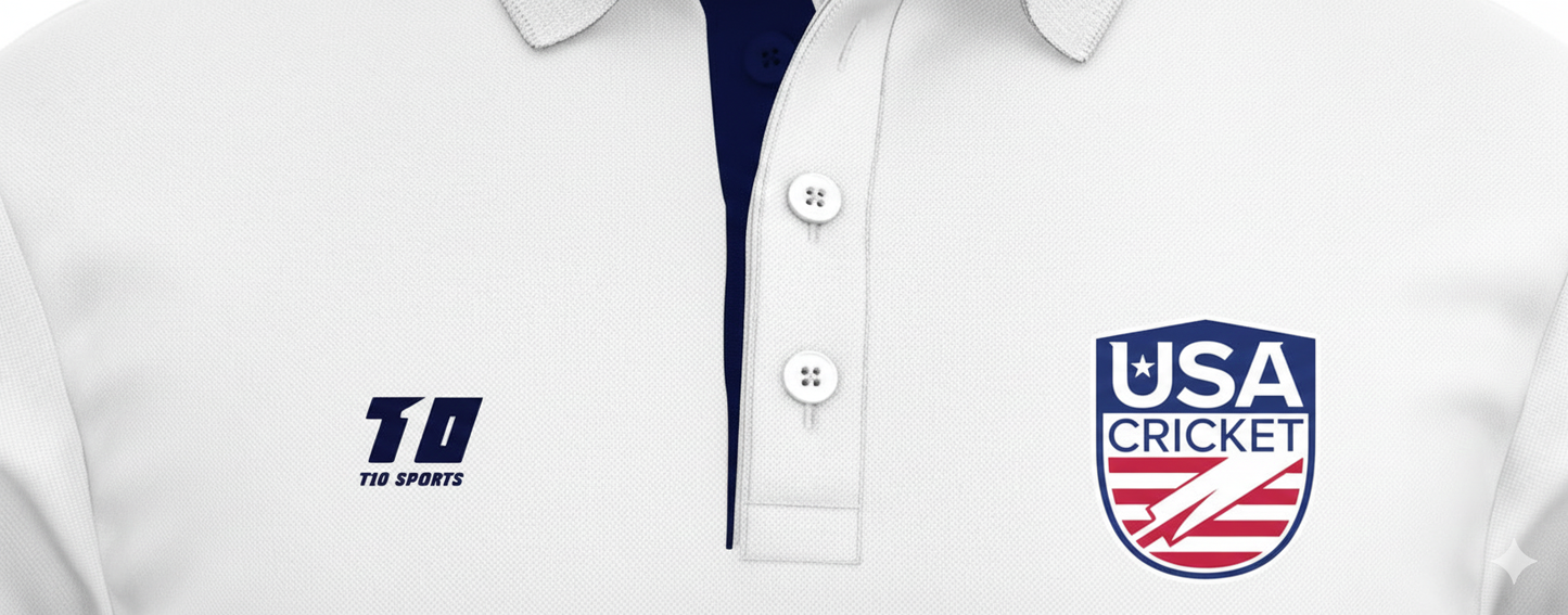 USA Cricket Travel Polo