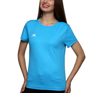 Camiseta swift turquesa www.drava.cl  Sports shirts, T shirts for women,  Women