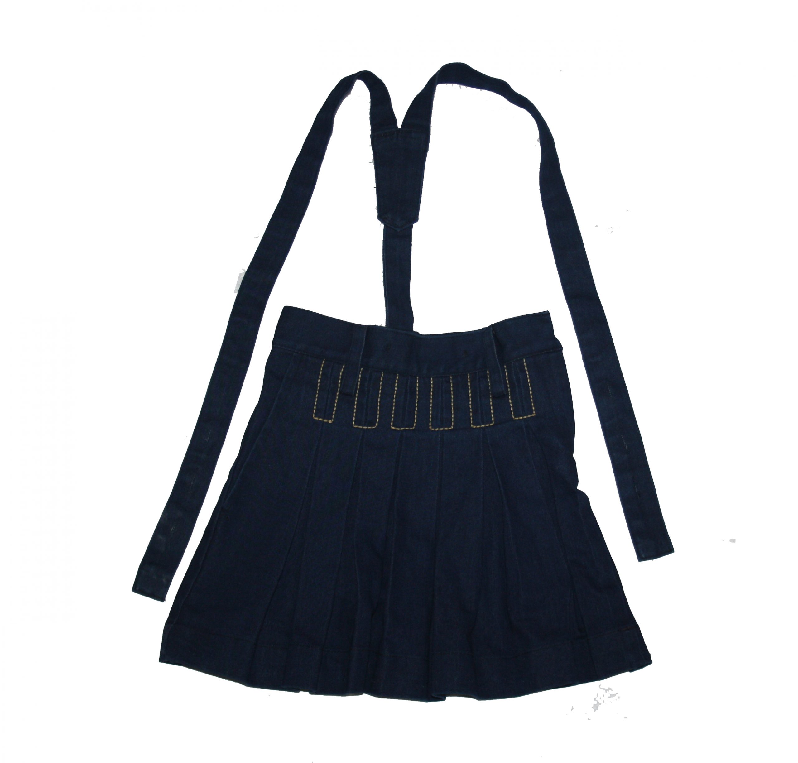 Classic Denim Skirts With Gallis - T10 Sports